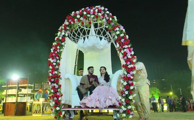 indian bride groom entry theme thane