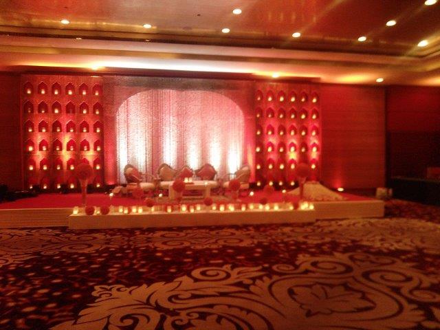 good stage and light setup for wedding thane