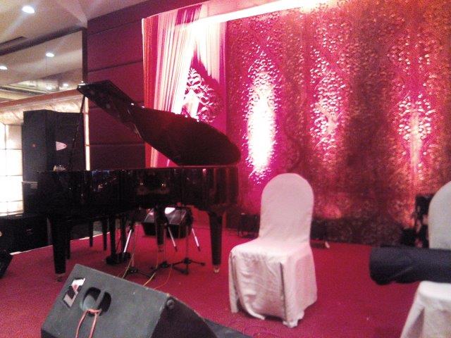 good stage and light setup for corporate thane